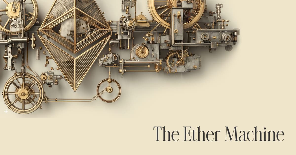 Ether Machine Inc. Targets $1.5 Billion Public Listing Via SPAC Deal