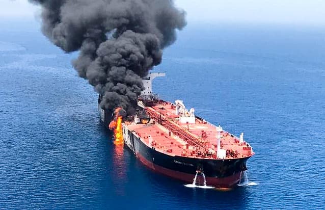 Brent crude oil prices surge as Iran halts negotiations and blocks Strait of Hormuz