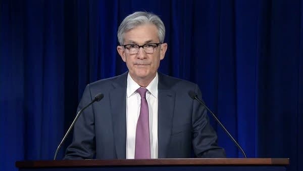 Federal Reserve Chair Jerome Powell warns of unsustainable government debt growth during Harvard address