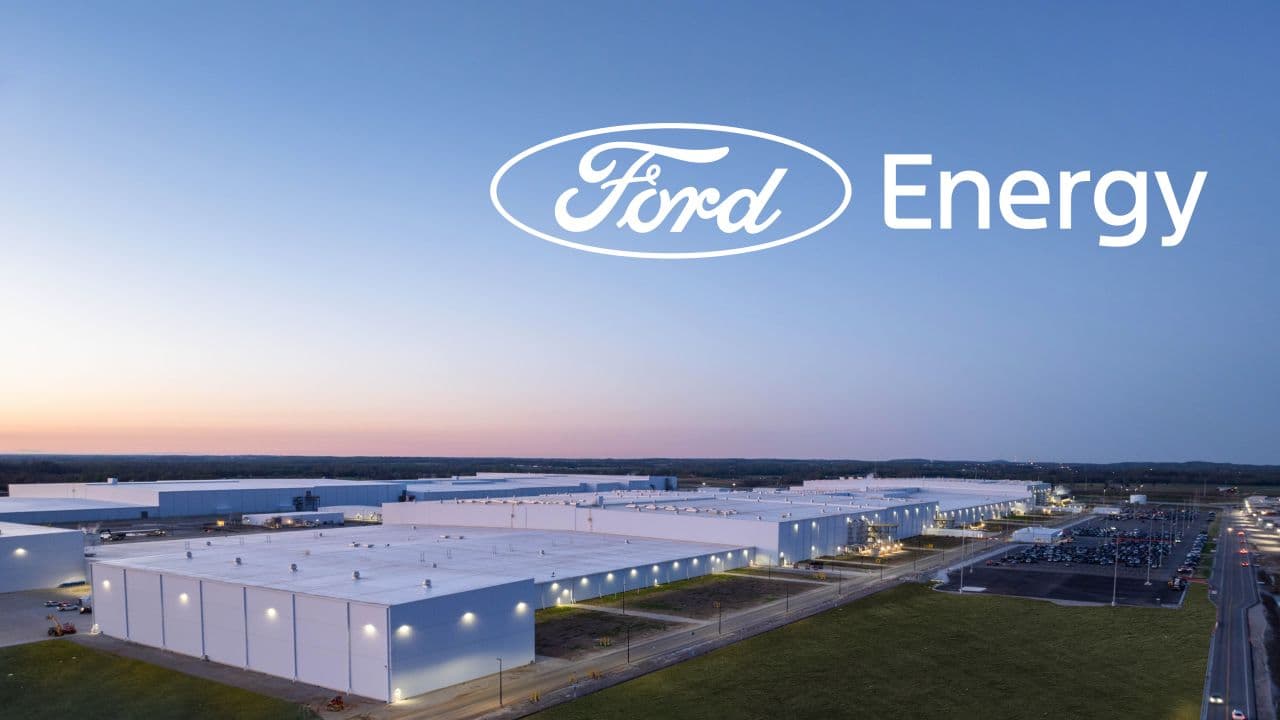 Ford Launches "Ford Energy" Subsidiary for Industrial Battery Storage